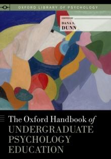 The Oxford Handbook of Undergraduate Psychology Education