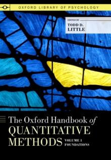 The Oxford Handbook of Quantitative Methods, Volume 1 : Foundations