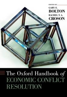 The Oxford Handbook of Economic Conflict Resolution