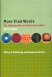 More Than Words : An Introduction to Communication