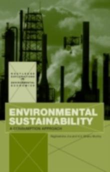 Environmental Sustainability : A Consumption Approach