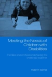 Meeting the Needs of Children with Disabilities