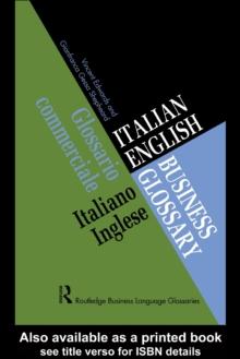 Italian/English Business Glossary