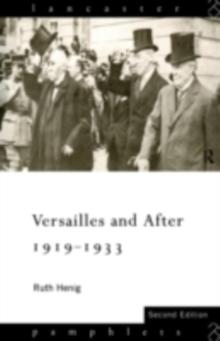 Versailles and After, 1919-1933