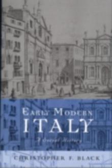 Early Modern Italy : A Social History