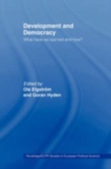 Development and Democracy : What Have We Learned and How?