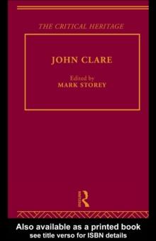 John Clare : The Critical Heritage