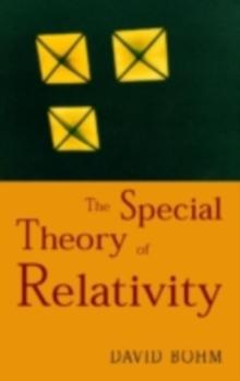 The Special Theory of Relativity