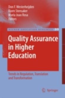 Quality Assurance In Higher Education