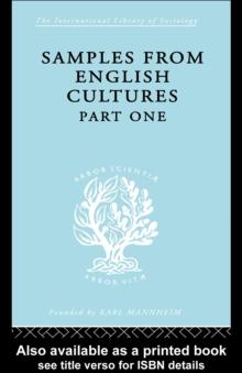 Samples from English Cultures : Part 1