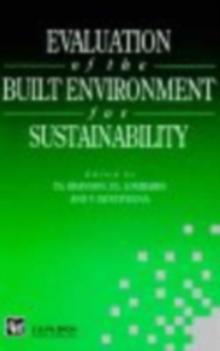 Evaluation of the Built Environment for Sustainability