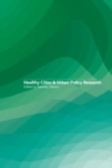 Healthy Cities and Urban Policy Research