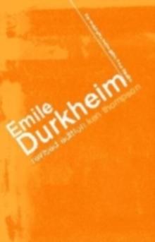 Emile Durkheim