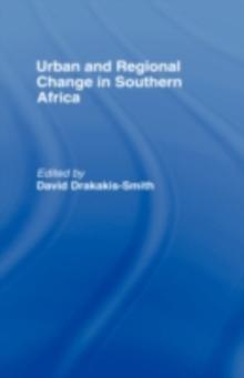 Urban and Regional Change in Southern Africa