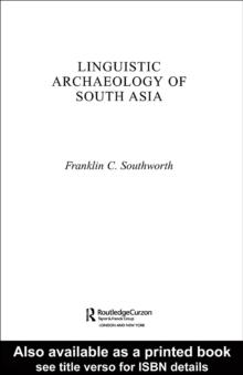 Linguistic Archaeology of South Asia