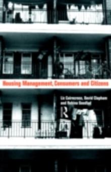 Housing Management, Consumers and Citizens