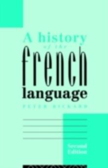 A History of the French Language