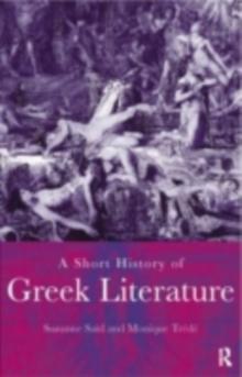 A Short History of Greek Literature