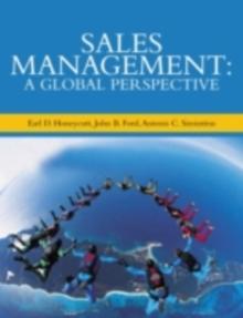 Sales Management : A Global Perspective