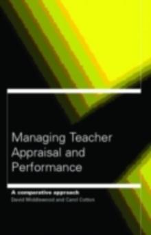 Managing Teacher Appraisal and Performance