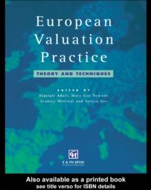 European Valuation Practice : Theory and Techniques