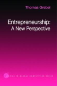 Entrepreneurship : A New Perspective