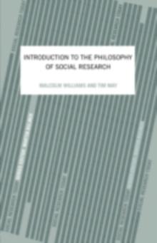 An Introduction To The Philosophy Of Social Research