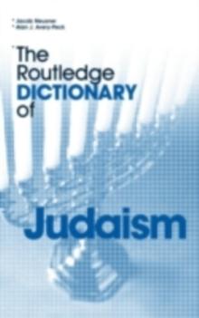 The Routledge Dictionary of Judaism