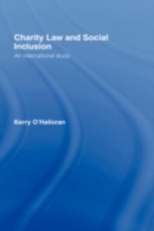 Charity Law and Social Inclusion : An International Study