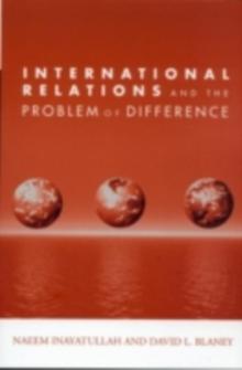 International Relations and the Problem of Difference