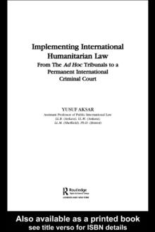 Implementing Intnl Humanitaria