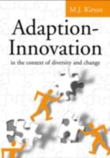 Adaption-Innovation : In the Context of Diversity and Change