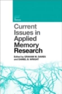 Current Issues in Applied Memory Research