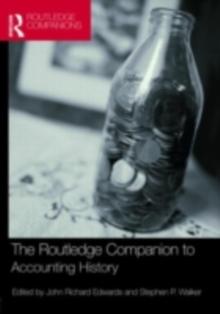 The Routledge Companion to Accounting History