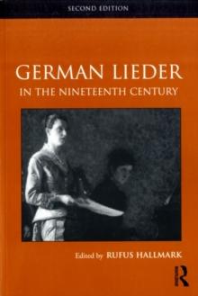 German Lieder in the Nineteenth Century