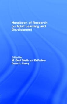 Handbook of Research on Adult Learning and Development