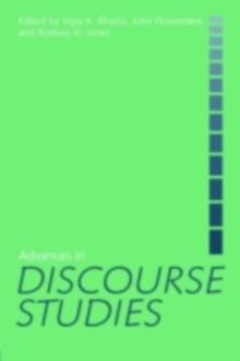 Advances in Discourse Studies