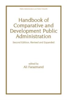 Handbook of Comparative and Development Public Administration