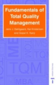 Fundamentals of Total Quality Management