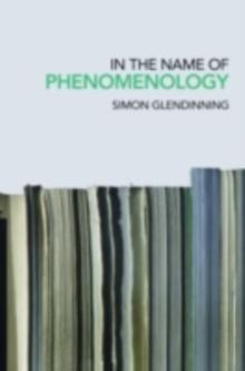 In the Name of Phenomenology