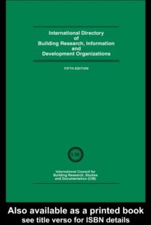 International Directory of Building Research, Information and Development Organizations