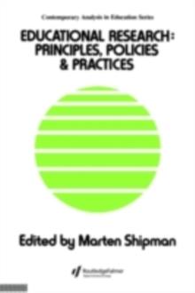 Educational Research : Principles, Policies And Practices