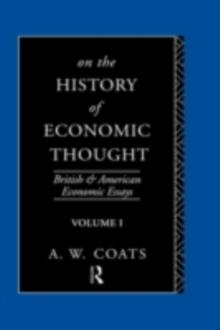 On the History of Economic Thought