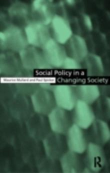 Social Policy in a Changing Society