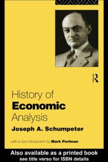 History of Economic Analysis