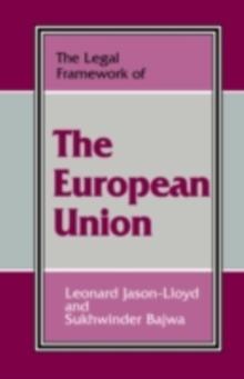 The Legal Framework of the European Union