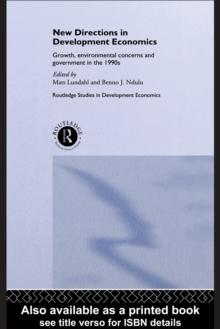 New Directions in Development Economics : Growth, Environmental Concerns and Government in the 1990s