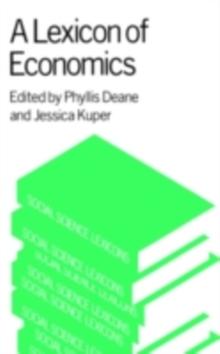 A Lexicon of Economics