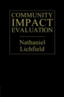 Community Impact Evaluation : Principles And Practice