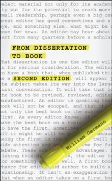 From Dissertation to Book, Second Edition